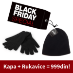 Zimska kapa + Rukavice = 999din!