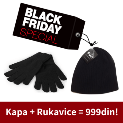 Zimska kapa + Rukavice = 999din!